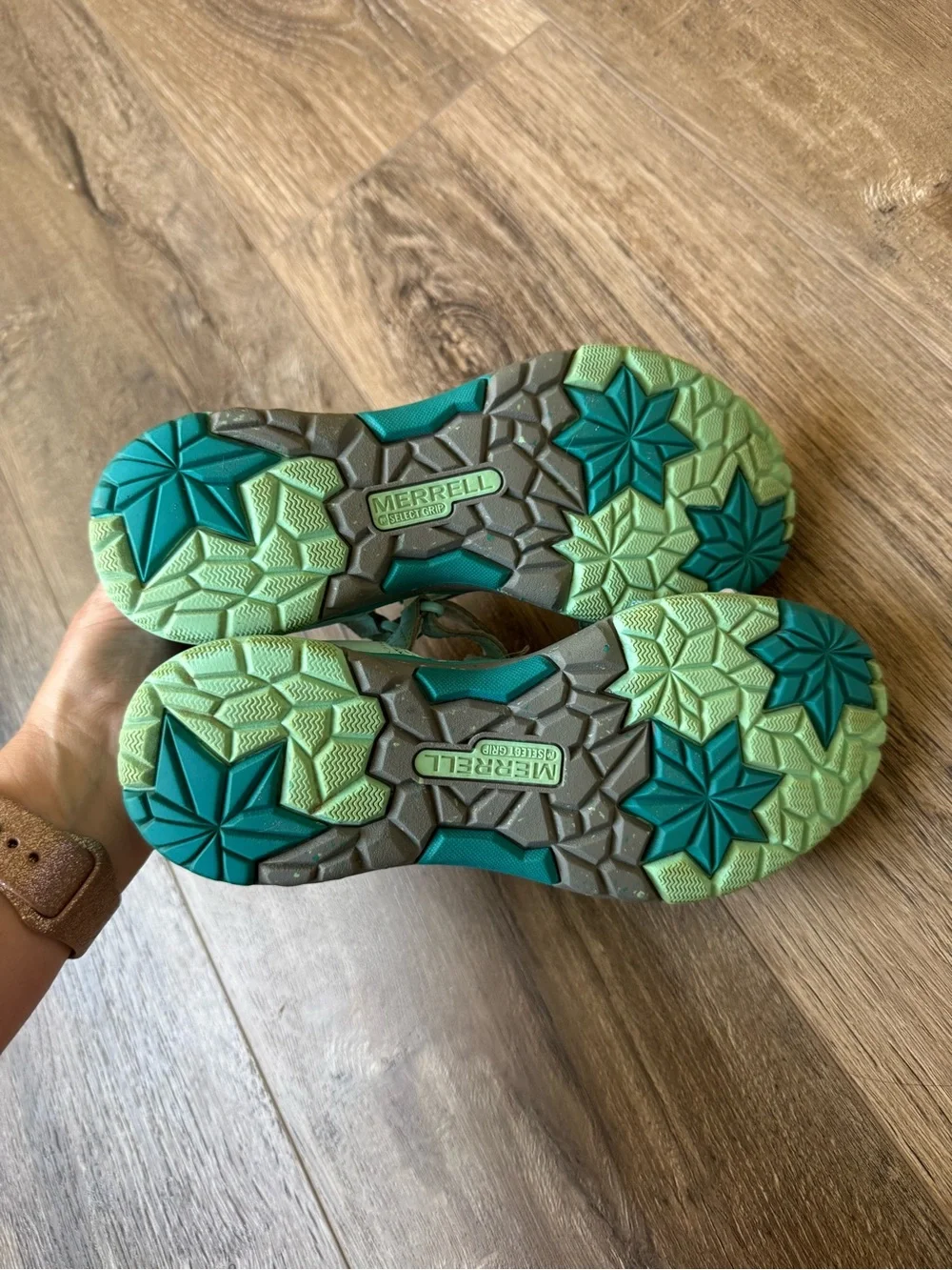Merrell Kids Teal Adventure Sandals